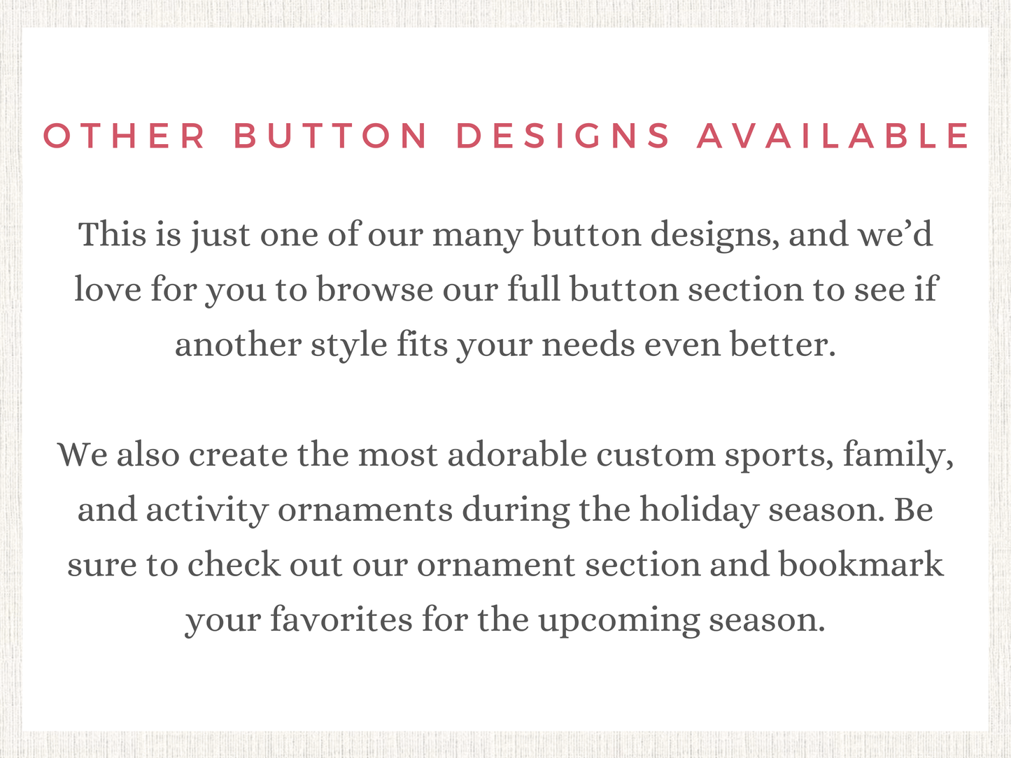 Custom Photo Button with Text – Personalized Pinback Button – 3" or 2.25" – Add Your Photo & Name – Customizable Gift, Event, Team, or School Button