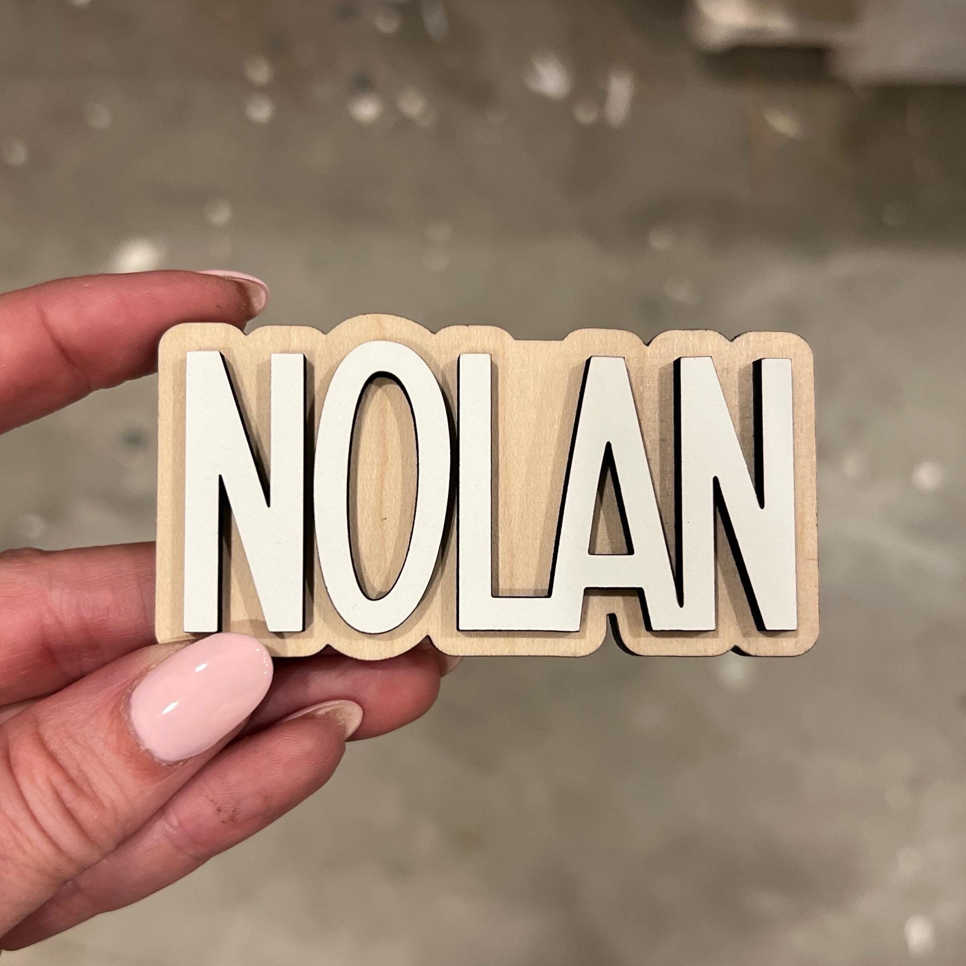 Custom Name Magnet for Kids | Personalized Fridge Magnets for Artwork Display | Locker Magnet | Stocking Stuffer Idea