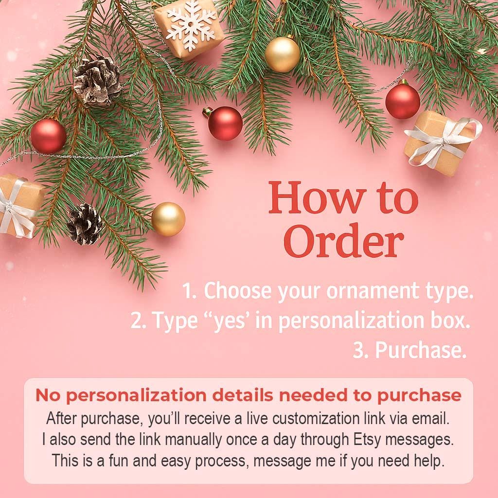 a pink background with a christmas tree and presents