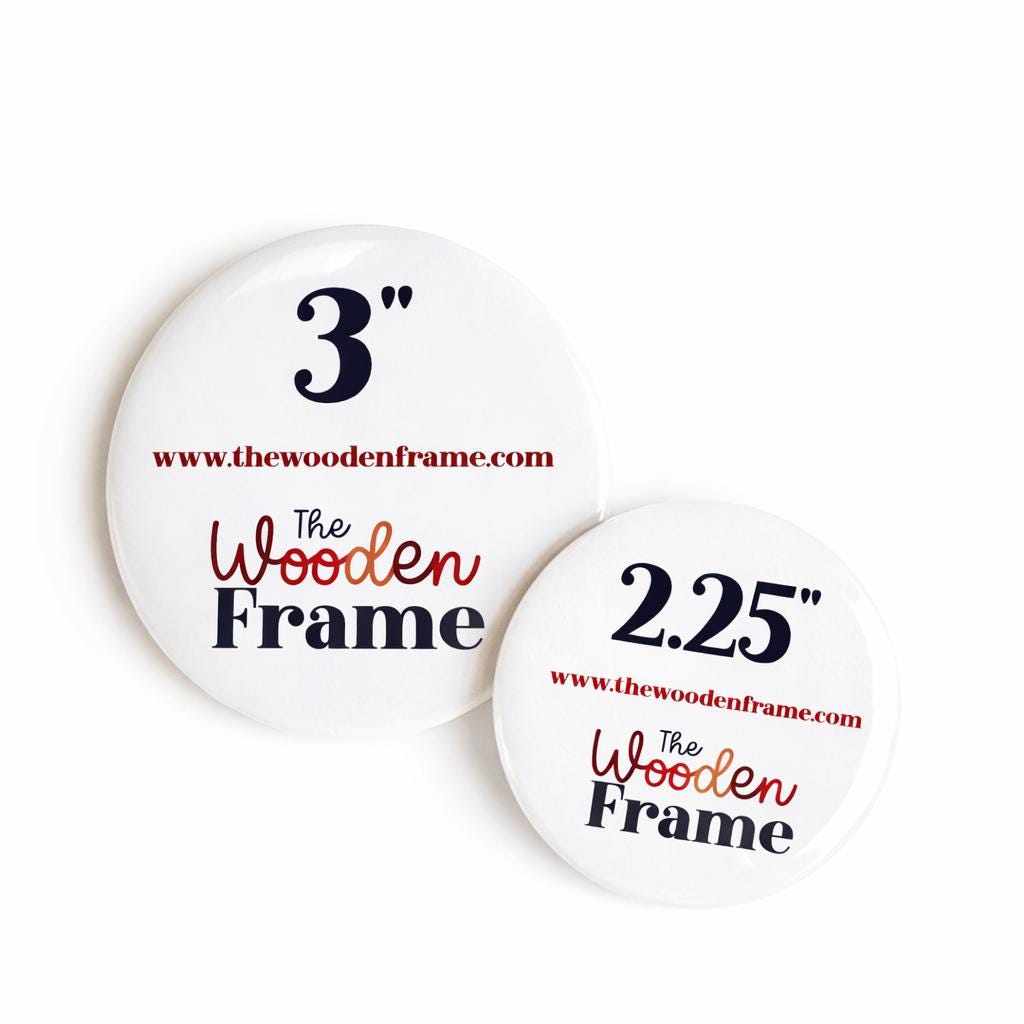 Custom Cheer, Pom & Dance Photo Button – Confetti Brag Pin for Senior Night, Team Spirit & Sports Events