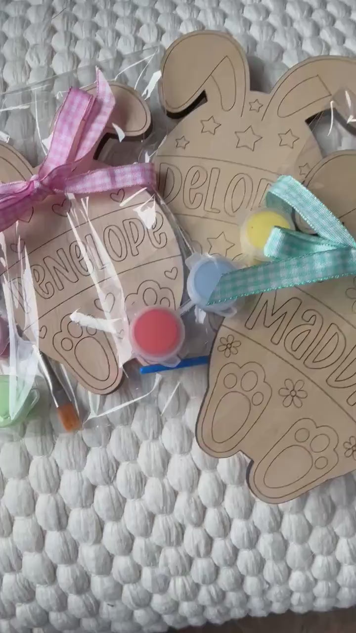 Custom Easter Egg Paint Kit for Kids - Easter Craft Basket Stuffer