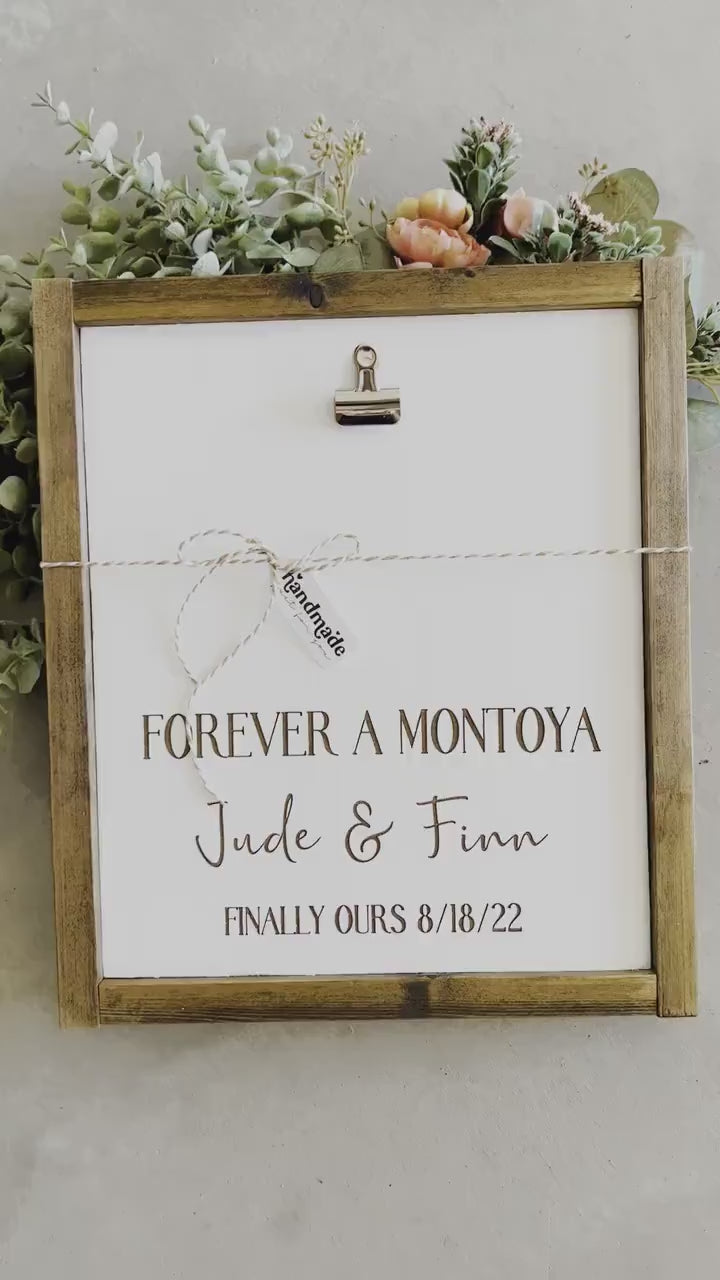 First Photo Frame, Baby Picture Frames, Gift for New Mom, Mommy Daddy & Me, My First Picture, Hospital Photo, Personalized Baby Name Frame