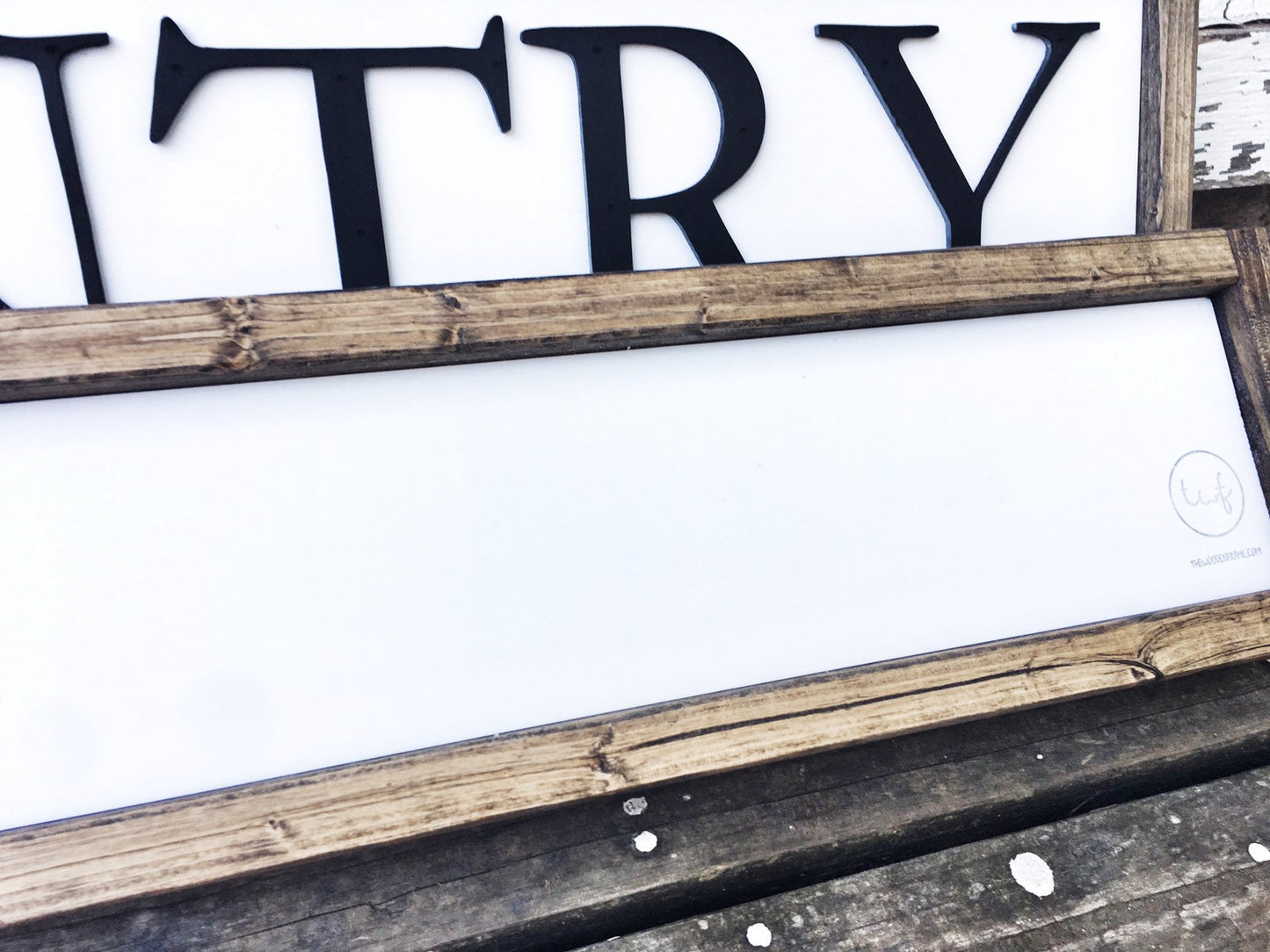 Kitchen Sign, Laser Cut 3D Letters, Rustic Farmhouse Decor, Pantry, Laundry, Coffee Bar, Farmers Market Sign