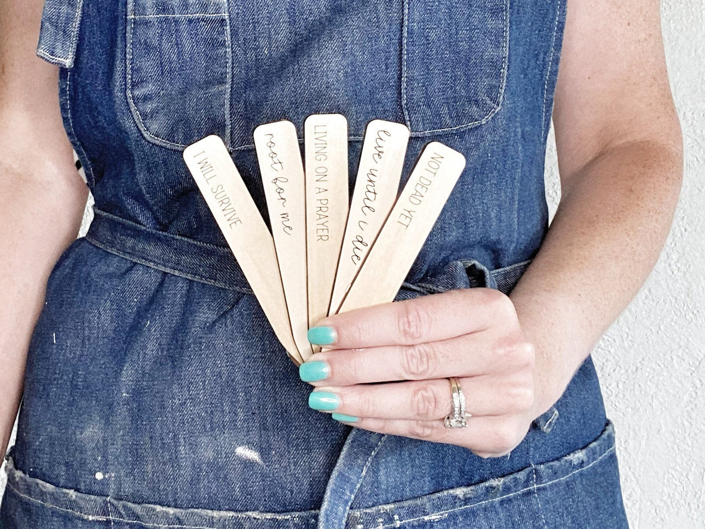 Plant Stakes, Garden Markers, Plant Pun, House Plant Sign, Custom Plant Marker, Funny Plant Marker. Not Dead Yet