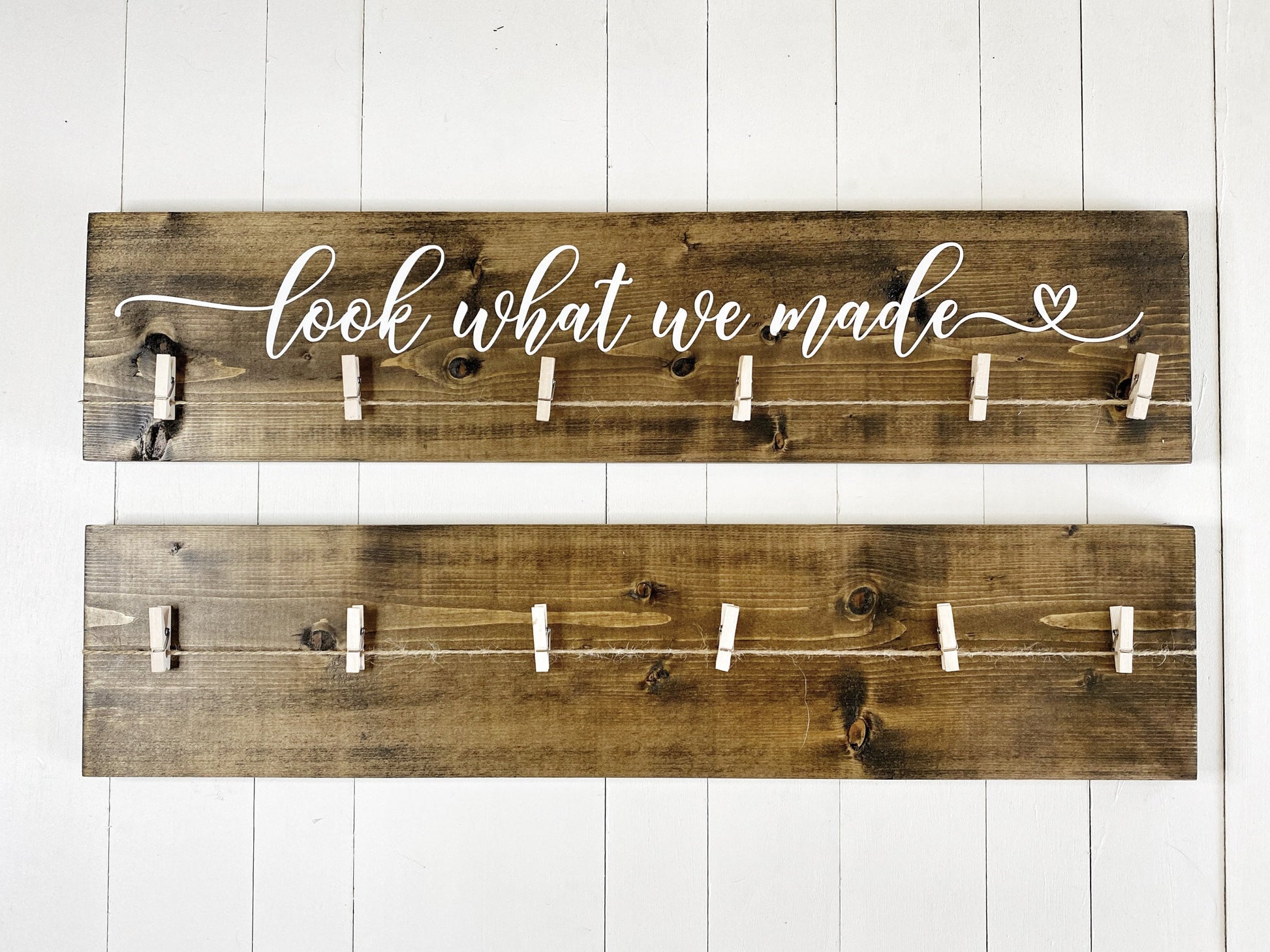 Look What I Made Sign Personalized with Name, Playroom Art Display, Vinyl or 3D Lettering, Back to School Picture Display Wall