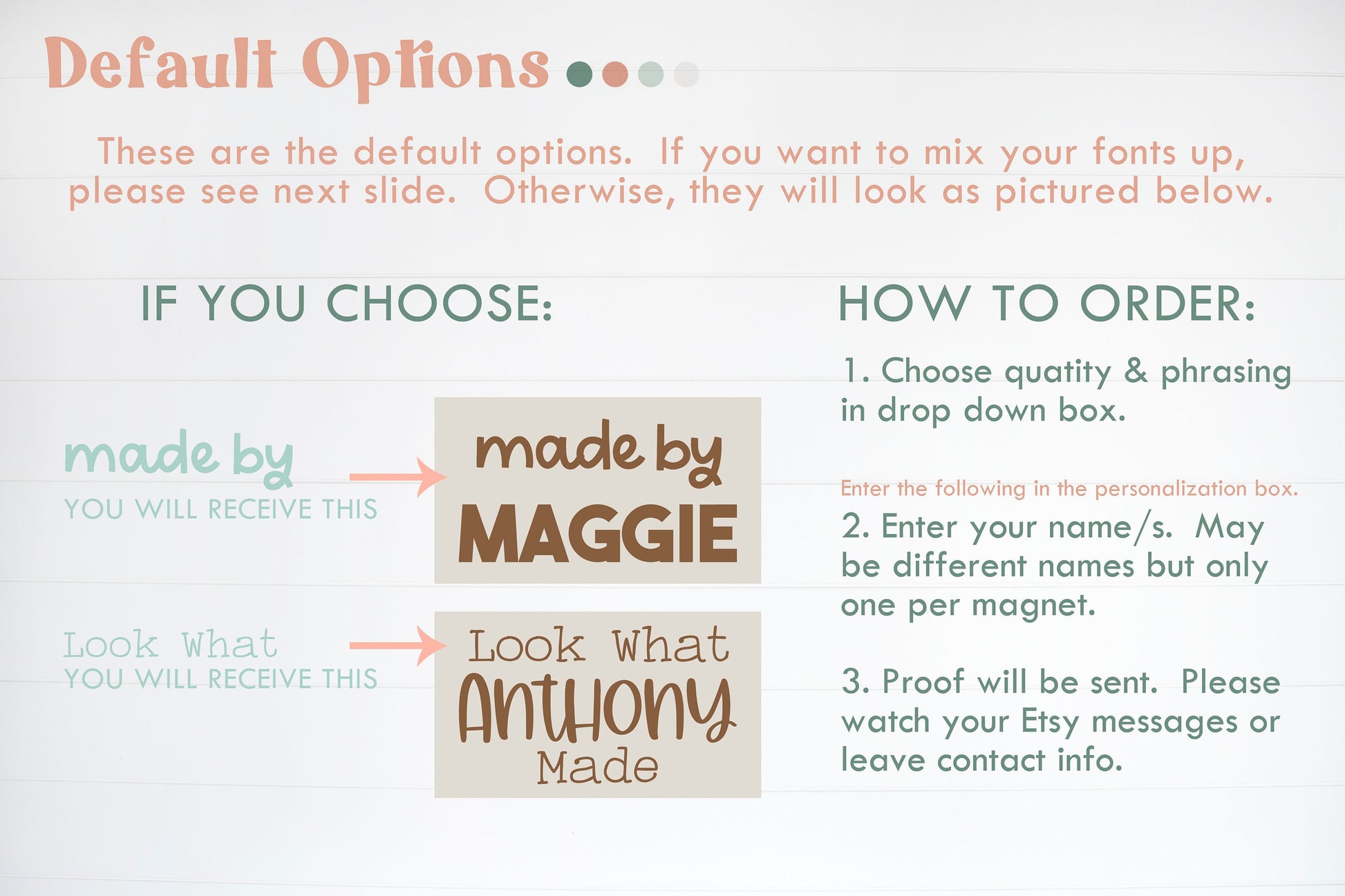 Look What I Made Magnet, Made By Personalized Kids Artwork Display