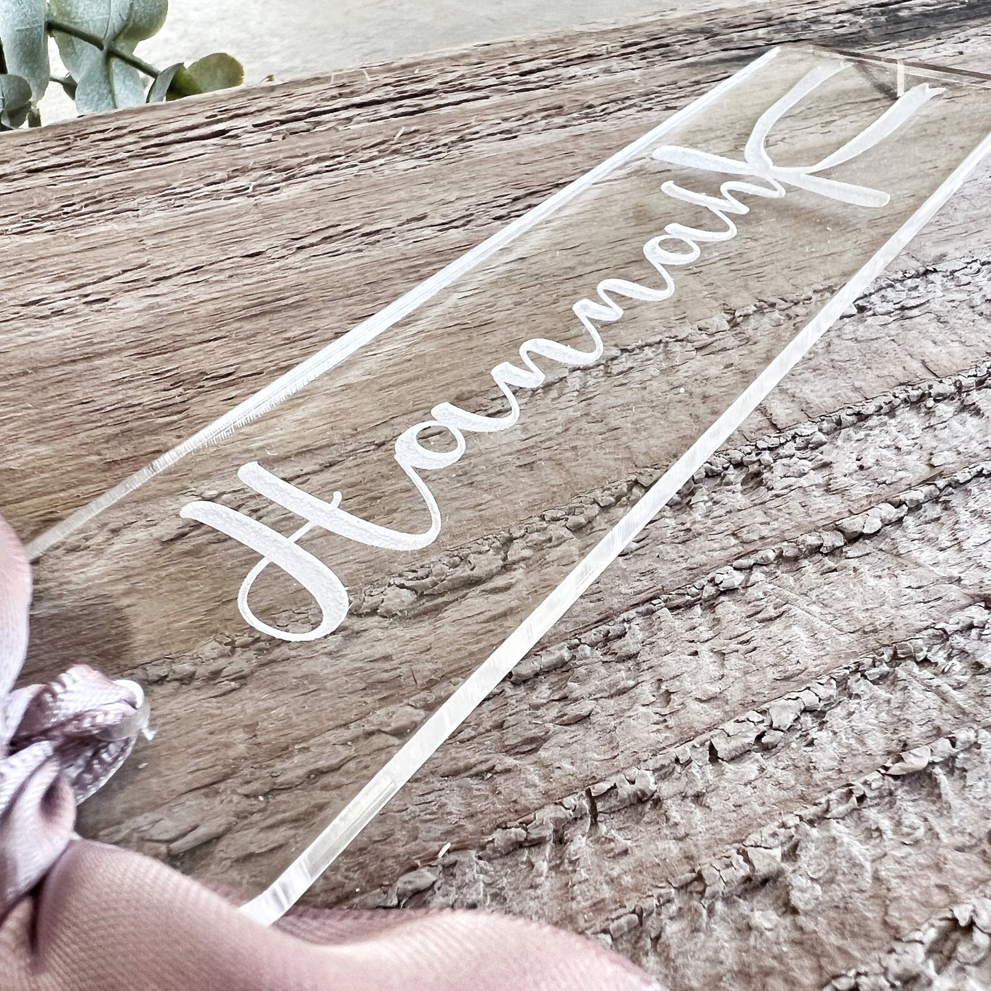Coquette Bow Bookmark with Name