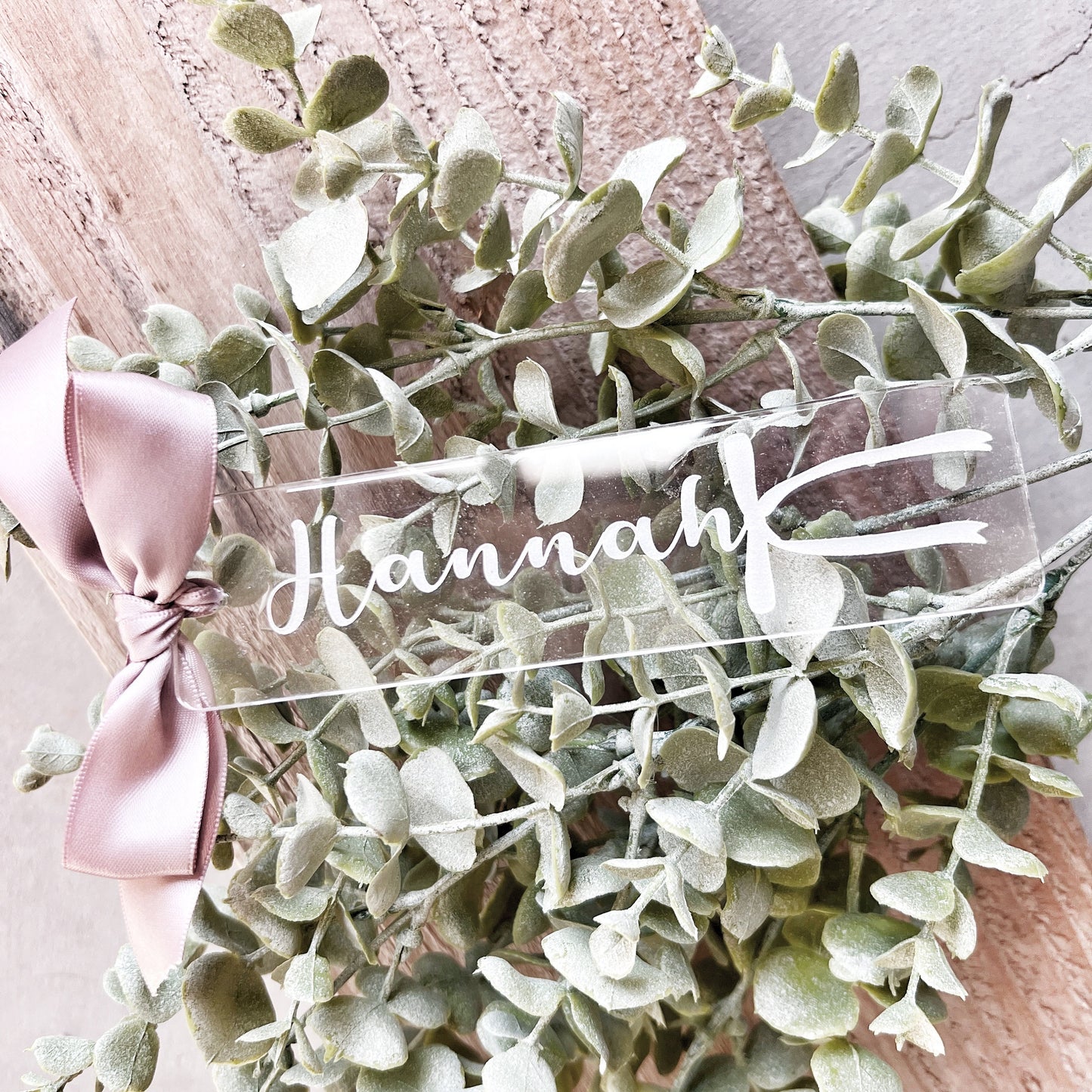 Coquette Bow Bookmark with Name