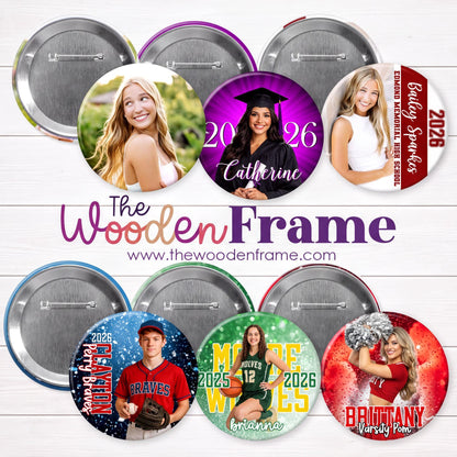 The image is a collage of graduation photos featuring students from various high schools, including Catenary High School, Edmond Memorial High School, and Brandy Varsity Pom.