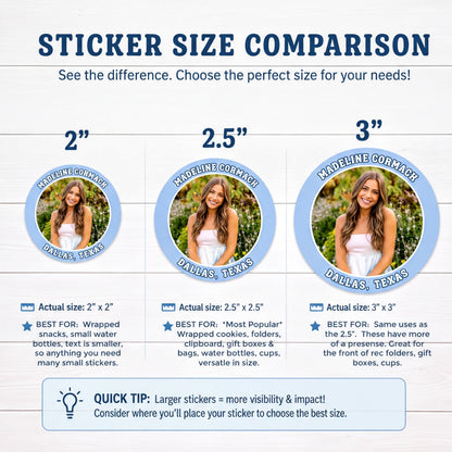 Sticker Size Comparison