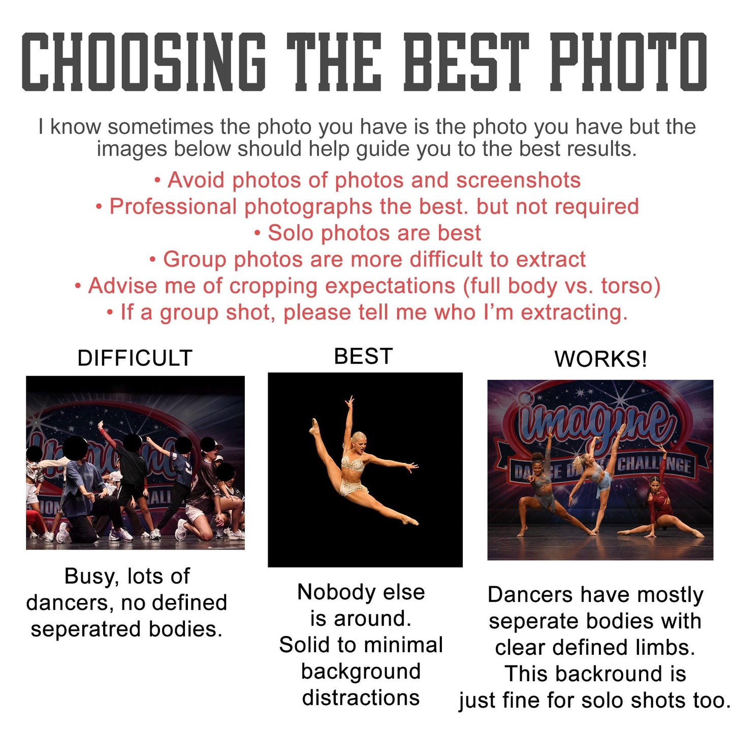 Dance Competition Photo Brag Button with Glitter Background: Nationals Spirit Pin