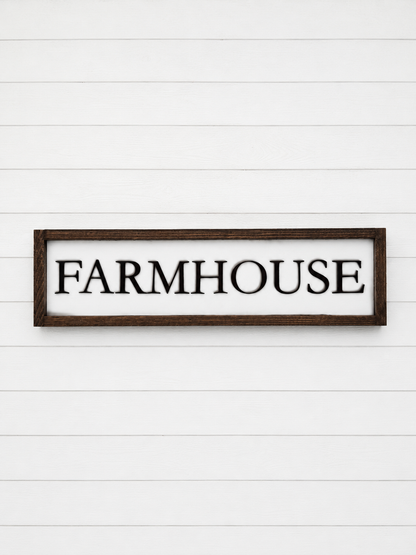 Farmhouse Sign