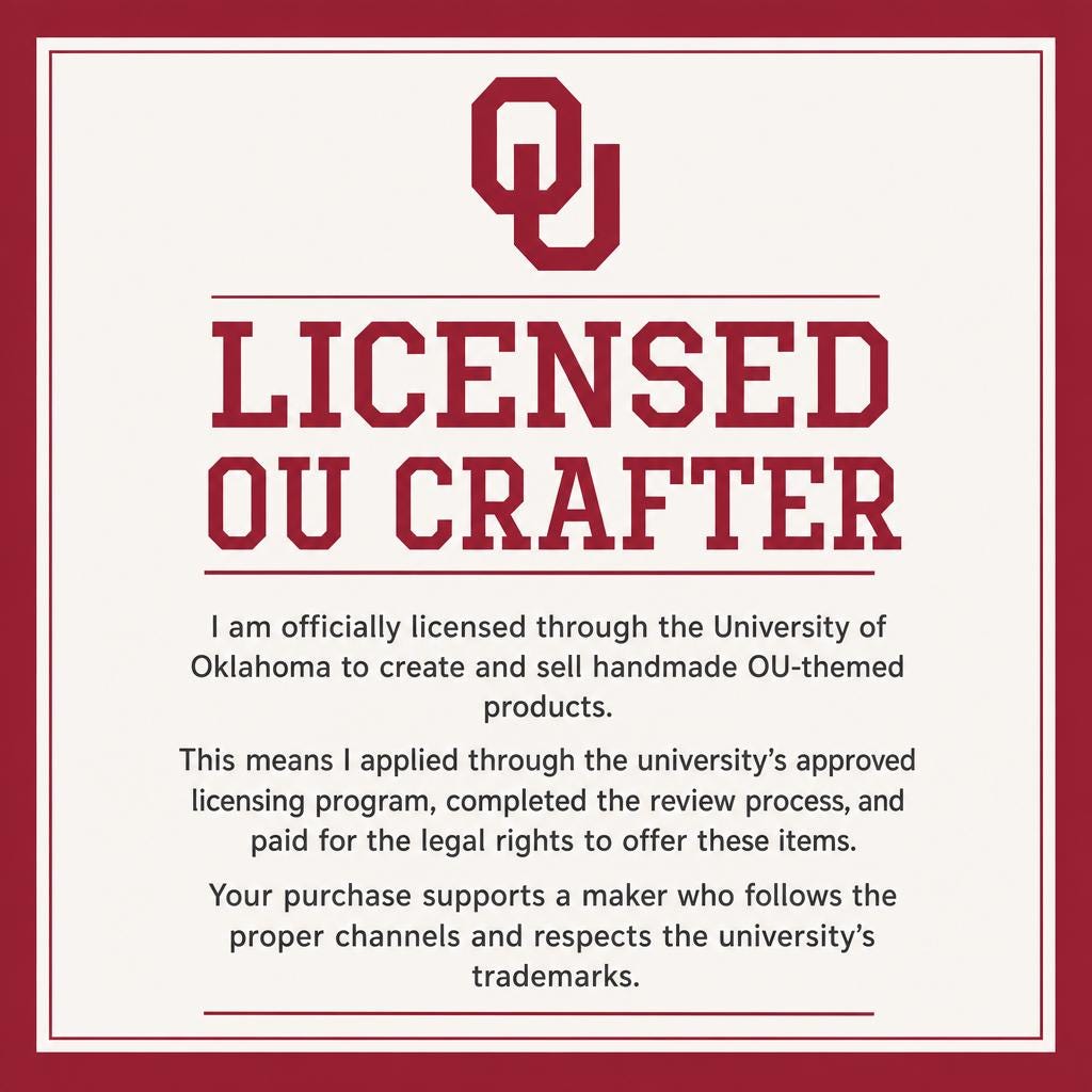 OU Sooners Pinback Buttons | University of Oklahoma Game Day Buttons & Gifts | Officially Licensed