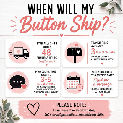 The image is a visual guide to shipping options, providing information about shipping times and the types of shipping available. It includes icons representing different shipping options, such as a truck, mailbox, and calendar, along with text descriptions of the shipping options.