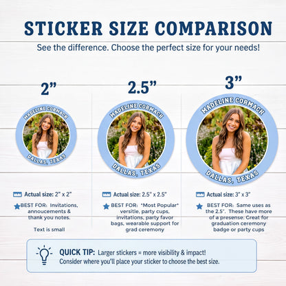 Sticker Size Comparison