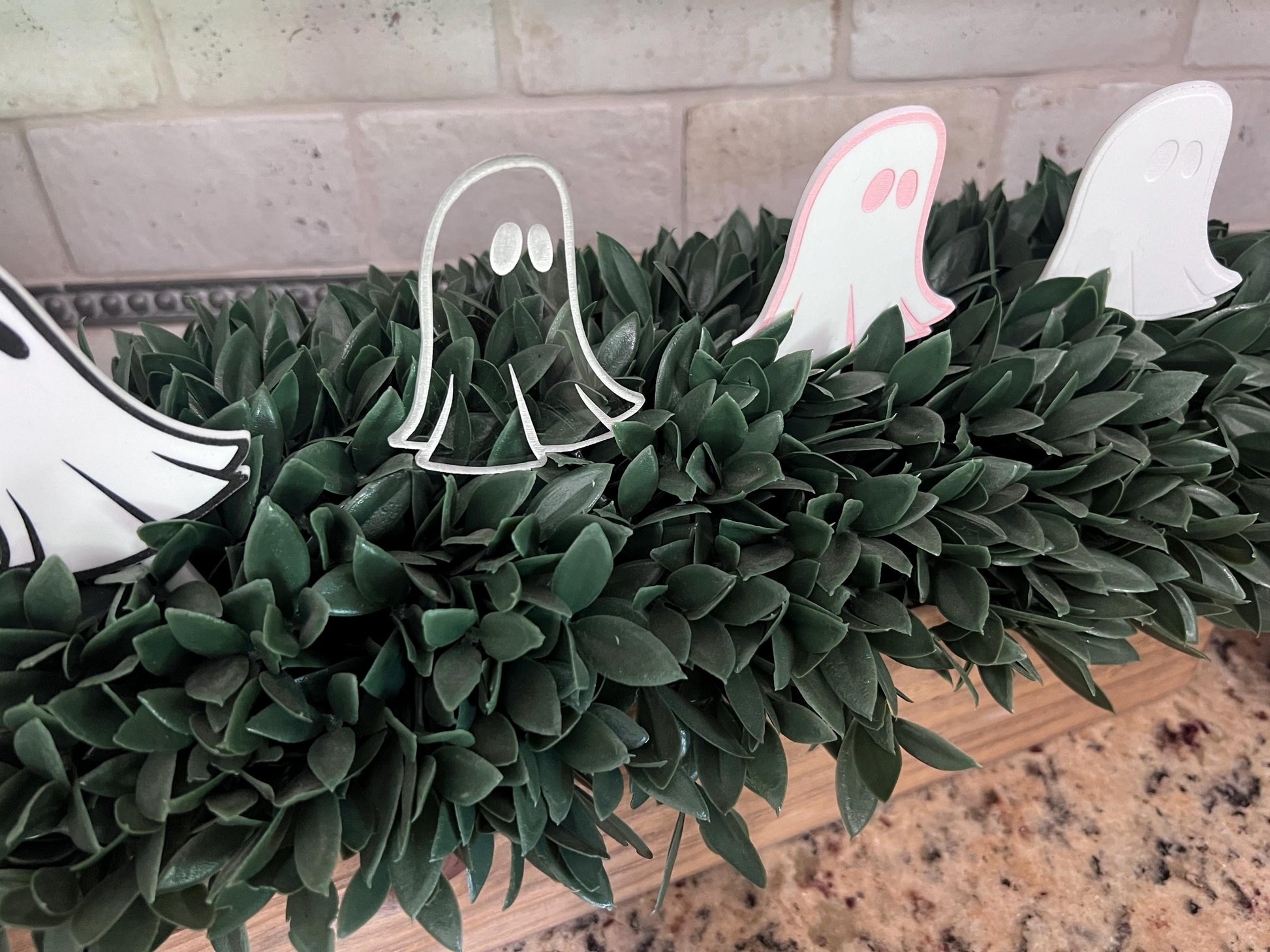 Ghost Plant Stake - Spooky Cute Halloween Decor for House Plants