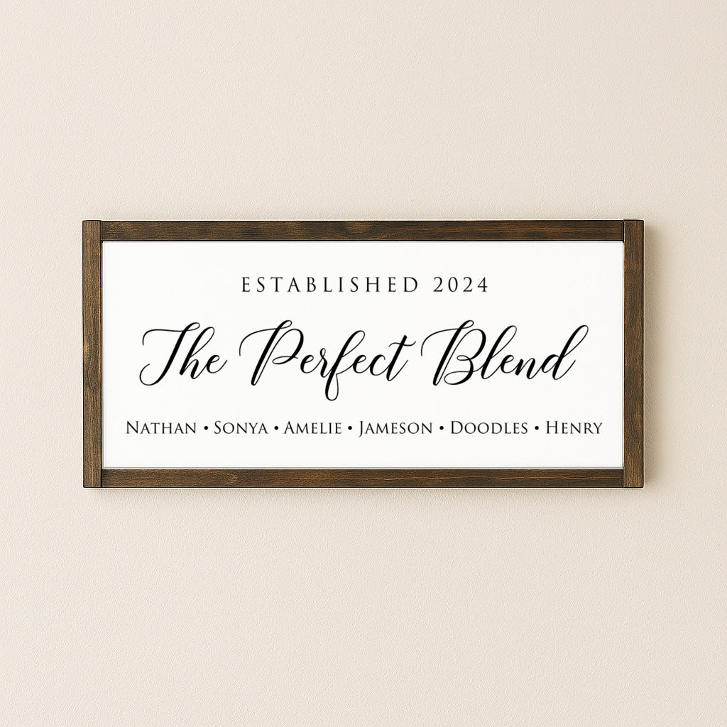 The Perfect Blend Sign 2.0