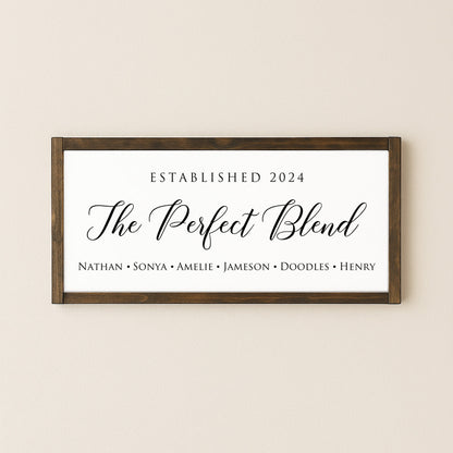 The Perfect Blend Sign 2.0