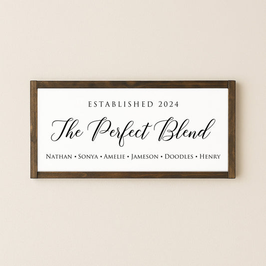 The Perfect Blend Sign 2.0
