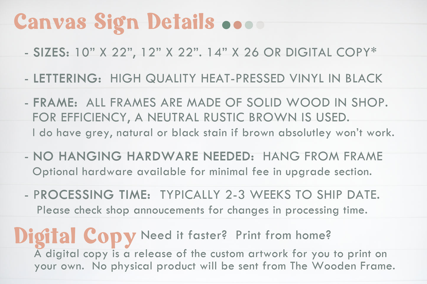 The Perfect Blend Sign 2.0 - TheWoodenFrame