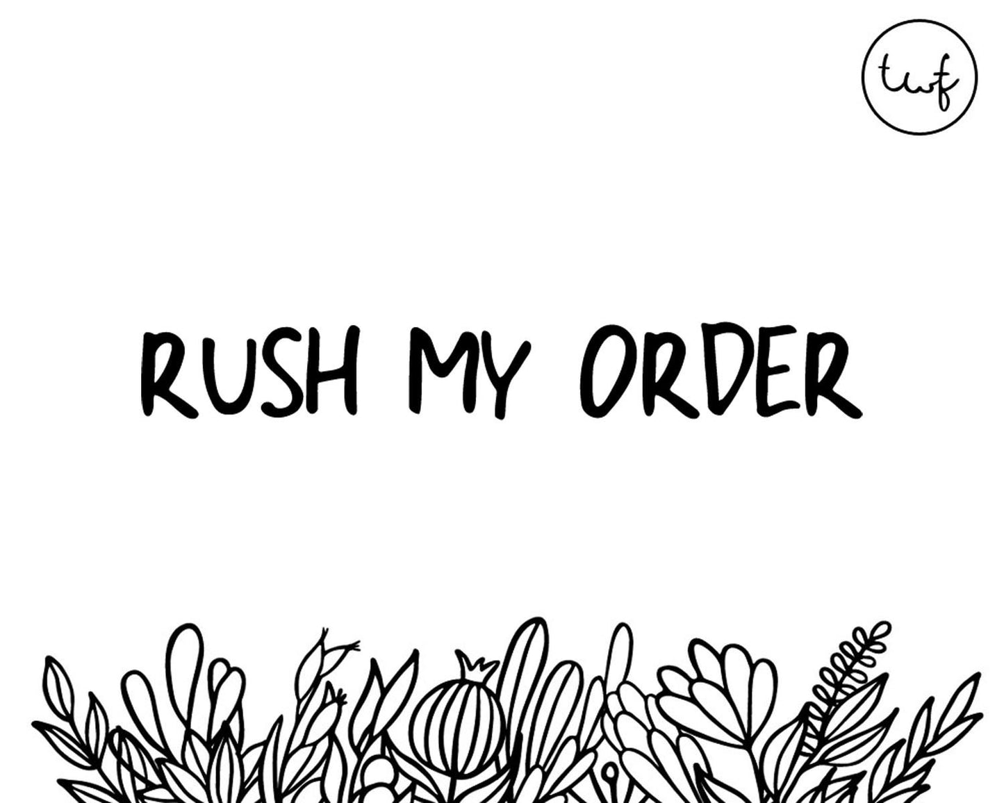 Rush My Order