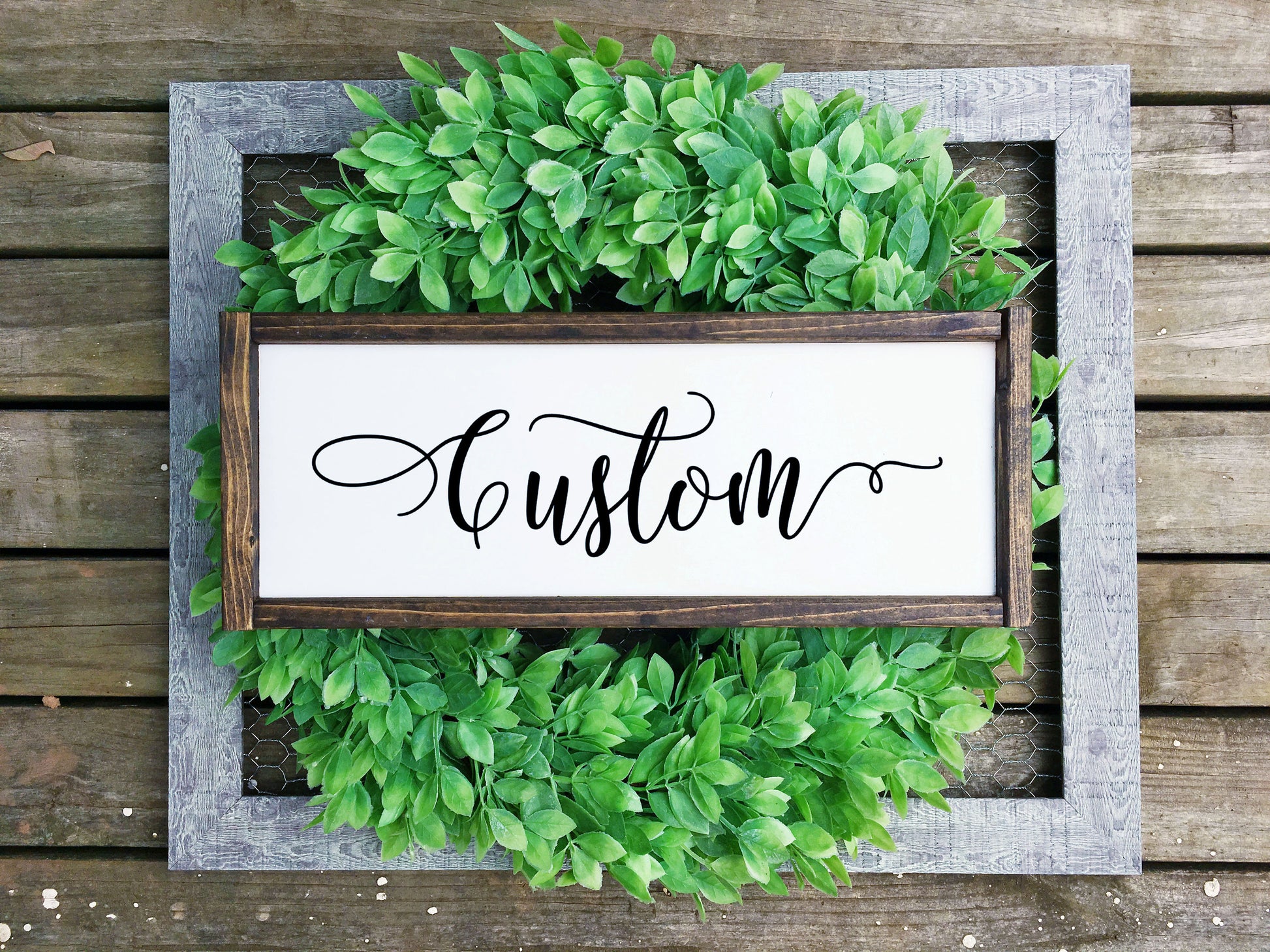 Personalized Word Sign, Create your own custom wood sign for any occasion