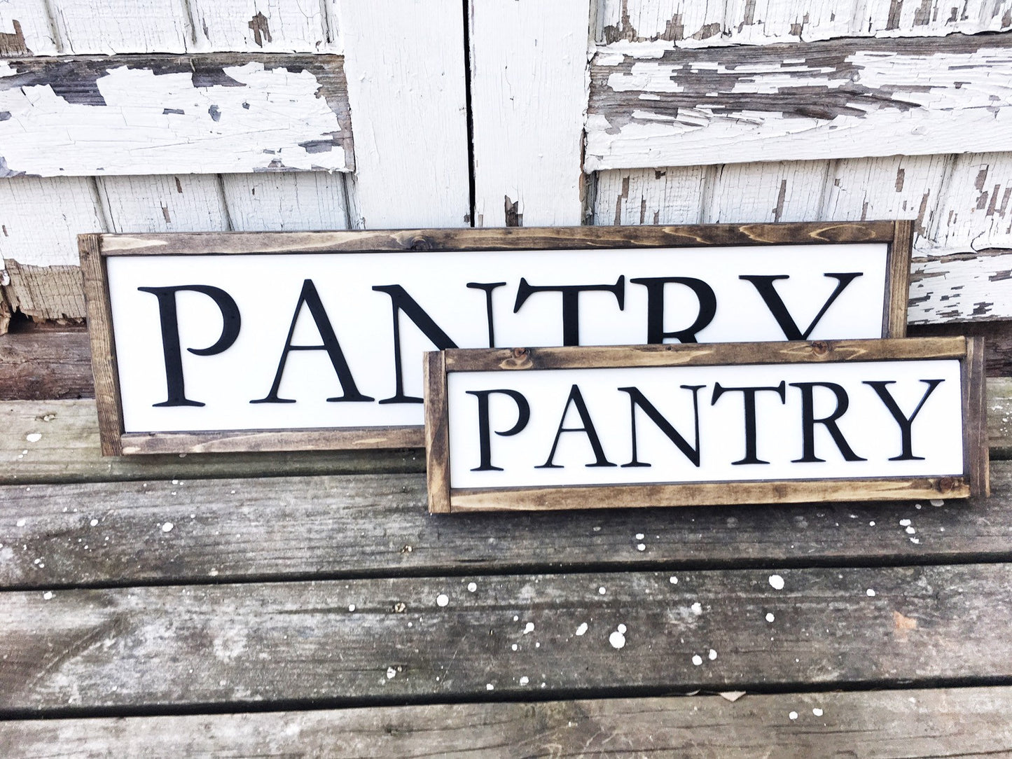 Kitchen Sign, Laser Cut 3D Letters, Rustic Farmhouse Decor, Pantry, Laundry, Coffee Bar, Farmers Market Sign