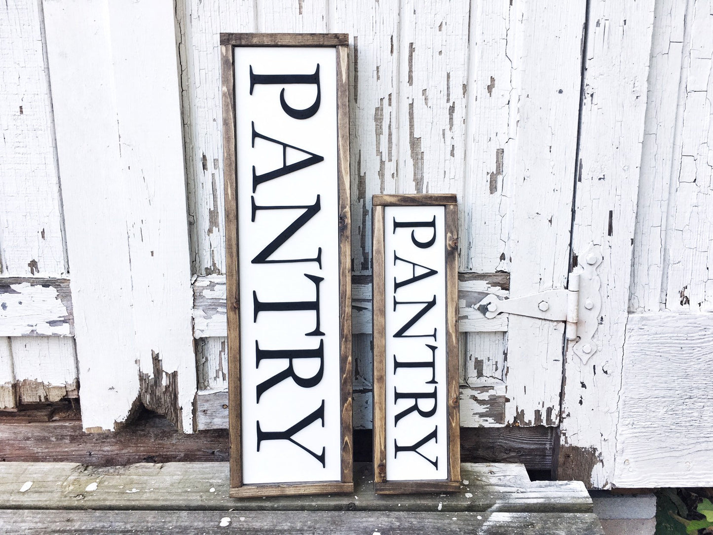 Kitchen Sign, Laser Cut 3D Letters, Rustic Farmhouse Decor, Pantry, Laundry, Coffee Bar, Farmers Market Sign