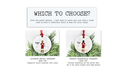 Football Ornament, Personalized High School Football Ornament, Teen Boy Football, Team Colors, Ornament for Football Player