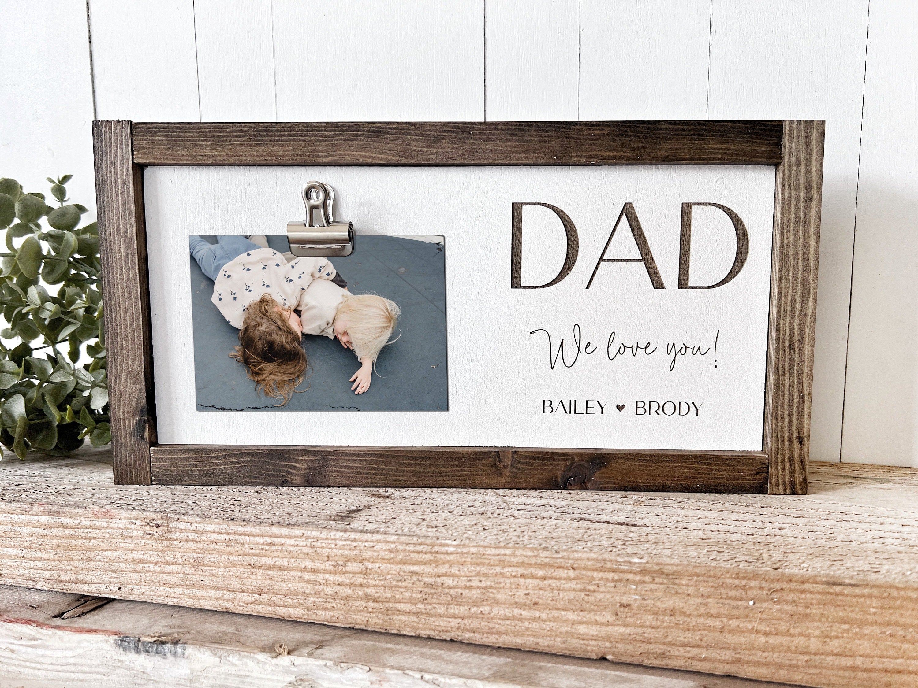 Personalized We Have A Hero We Call Him Dad Picture Frame | GiftsForYouNow