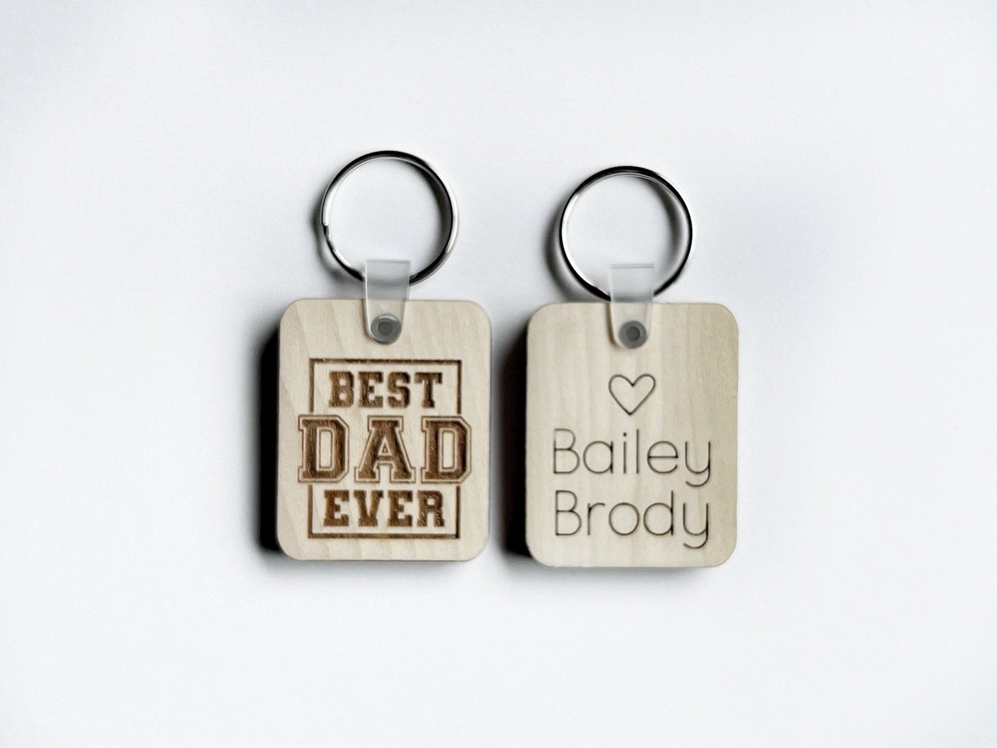 Dad Keychain, Best Dad Ever, Personalized with Kids Names