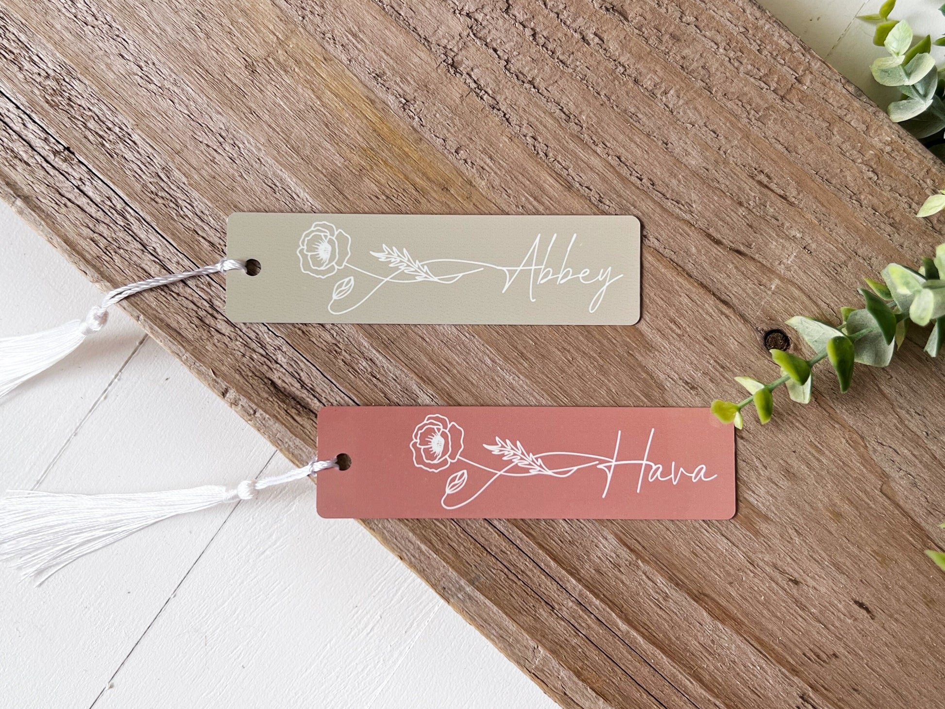 Personalized Bookmark, Customized Bookmark, Tassel Bookmark, Calligraphy  Bookmark, Bookmark Custom, Bookclub Bookmarks, Gift for Reader