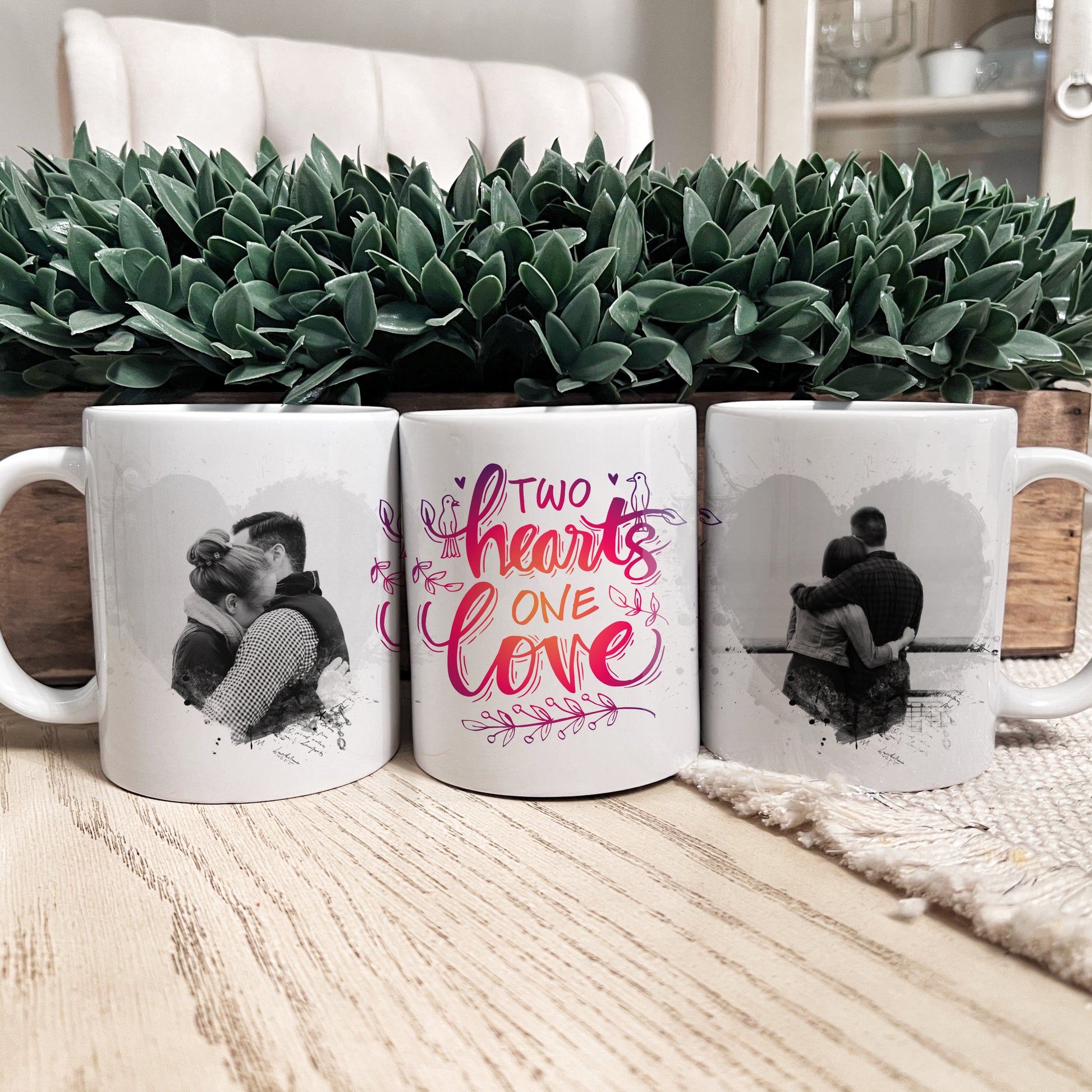 Personalized Mug with Picture - Custom Coffee Mug for Her or Him - Valentine's Day, Anniversary, or Birthday Gift Idea