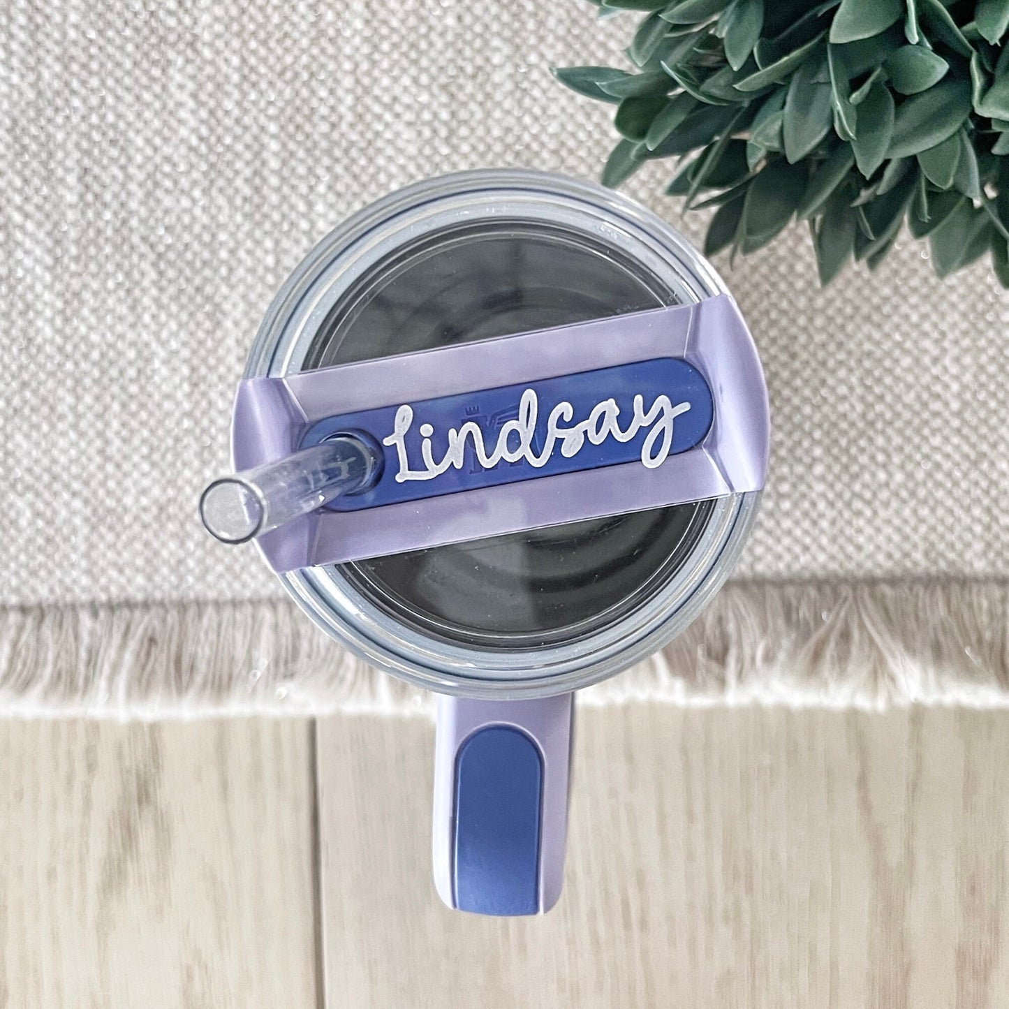 Name Plate for Tumbler Cup, Name Tag for Tumbler, Personalized Tumbler Topper